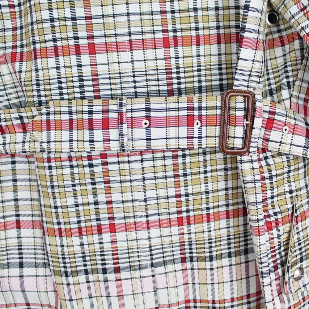NWT Burberry Check Rain Trench Coat, US 4 - Picture 13 of 16